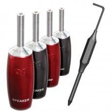 AUDIOQUEST 1000 SERIES BANANA SILVER 4 ΤΕΜΑΧΙΑ