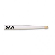VIC FIRTH 5AW Μπαγκέτες Άσπρες VIC FIRTH 5AW Μπαγκέτες Άσπρες