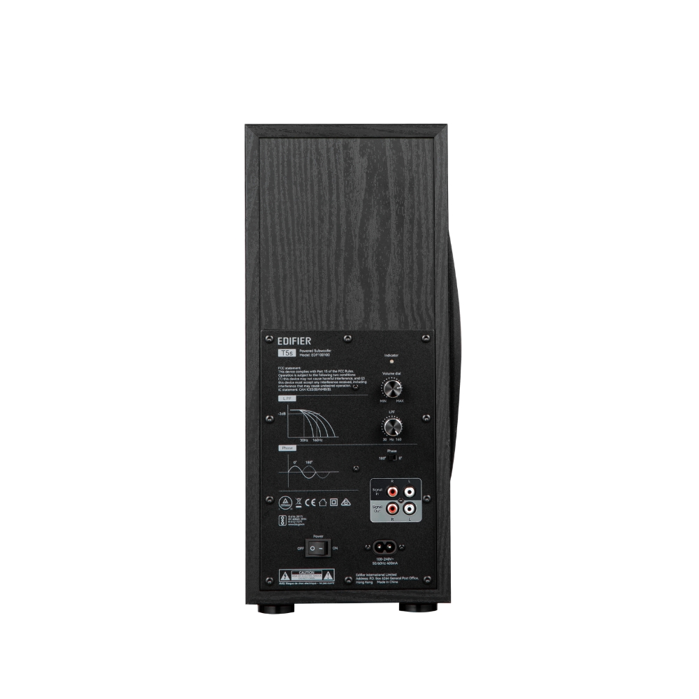 Powered Subwoofer Edifier T5s Μαύρο