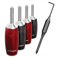 AUDIOQUEST 500 SERIES BANANA SILVER 4 ΤΕΜΑΧΙΑ