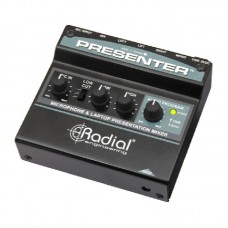 RADIAL PRESENTER AUDIO PRESENTATION MIXER