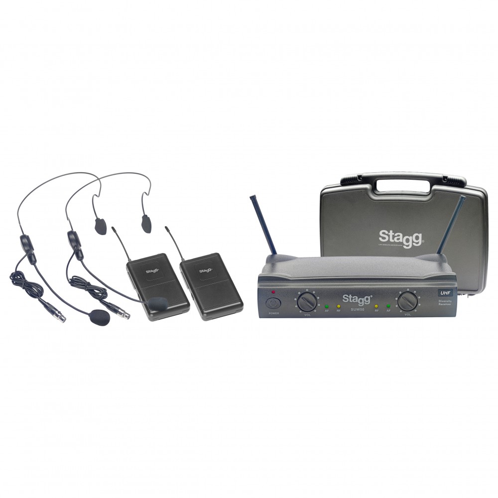 STAGG SUW-50-HH-FH Σετ Κεφαλής STAGG SUW-50-HH-FH Σετ Κεφαλής