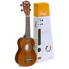 STAGG US UKELELE SOPRANO NATURAL ΜΕ ΘΗΚΗ