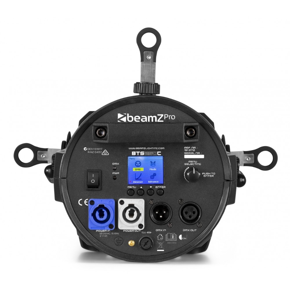 BeamZPro BTS250C | Θεατρικός Προβολέας Profile LED 250W, RGBW, 18° έως 36° BeamZPro BTS250C | Θεατρικός Προβολέας Profile LED 250W, RGBW, 18° έως 36°
