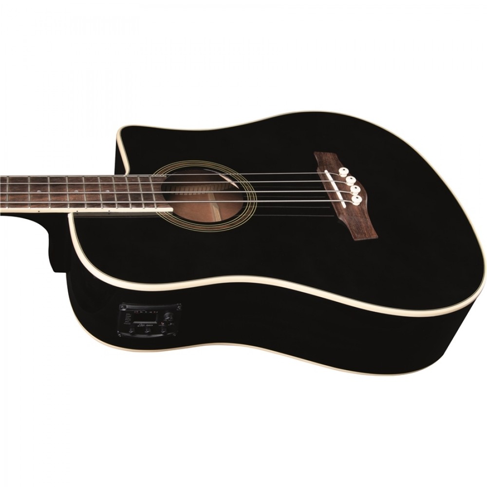 EKO GUITARS NXTB100CE SEE THROUGH | Ηλεκτρακουστικό Μπάσο Cutaway, Μαύρη EKO GUITARS NXTB100CE SEE THROUGH | Ηλεκτρακουστικό Μπάσο Cutaway, Μαύρη