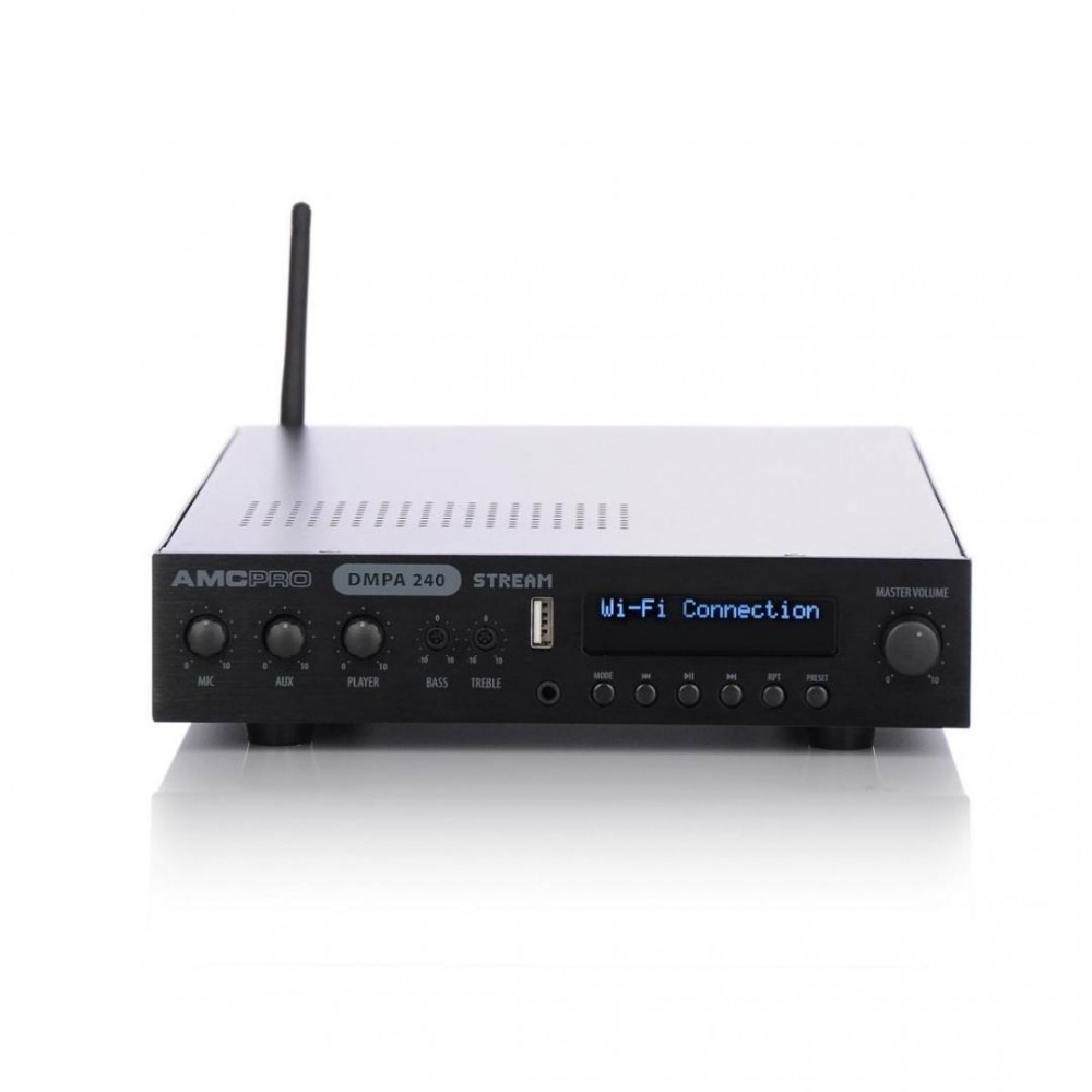 AMC DMPA 120 STREAM Mini ψηφιακός ενισχυτής-μίκτης
