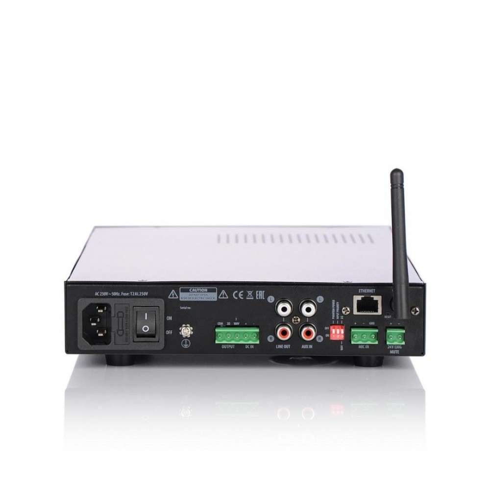 AMC DMPA 120 STREAM Mini ψηφιακός ενισχυτής-μίκτης