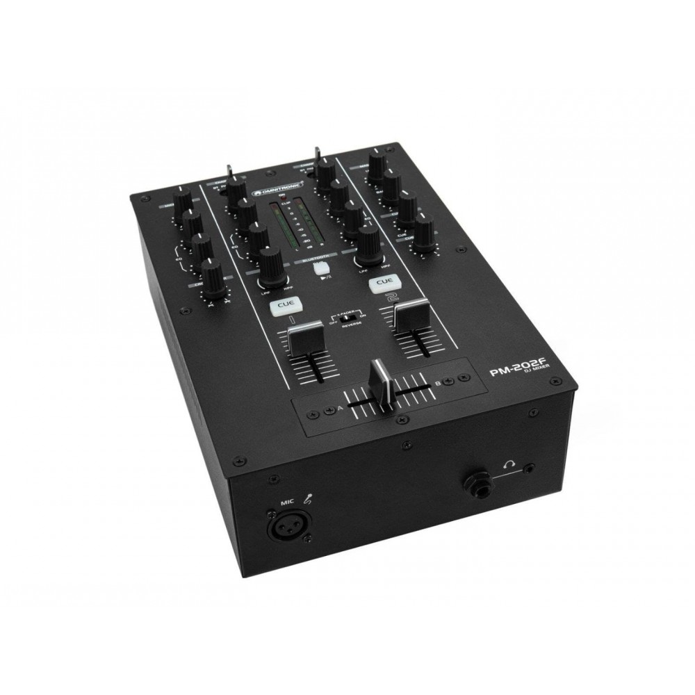 OMNITRONIC PM-202F ΔΙΚΑΝΑΛΟΣ ΜΙΚΤΗΣ ΜΕ 4xLΙΝΕ ΙΝ 2xphono+Bluetooth OMNITRONIC PM-202F ΔΙΚΑΝΑΛΟΣ ΜΙΚΤΗΣ ΜΕ 4xLΙΝΕ ΙΝ 2xphono+Bluetooth