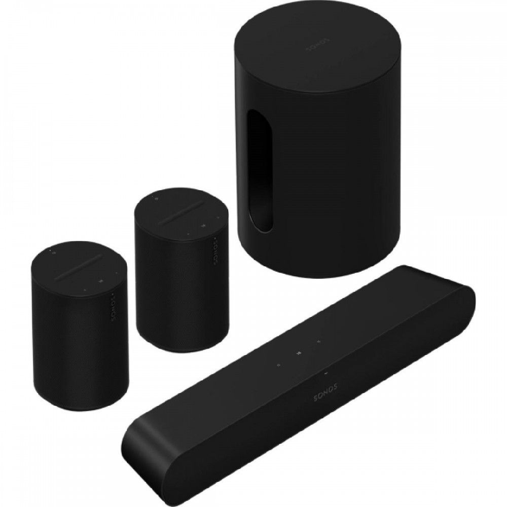 Sonos SET Ray & 2x One SL + SUB Mini BLACK Sonos SET Ray & 2x One SL + SUB Mini BLACK