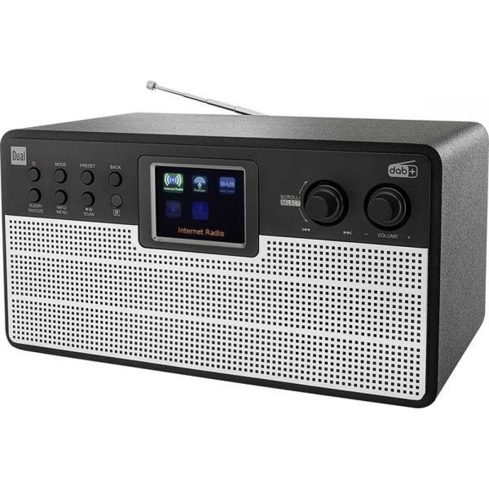 Dual Radiostation IR 100 Internet desk radio DAB+, FM Bluetooth, Wi-Fi, Internet radio Black Dual Radiostation IR 100 Internet desk radio DAB+, FM Bluetooth, Wi-Fi, Internet radio Black