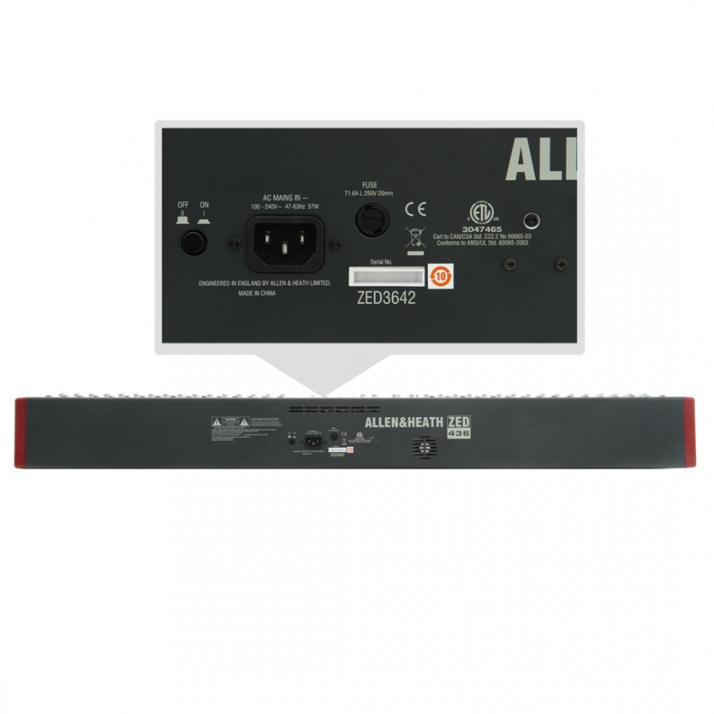 ALLEN & HEATH ZED-436