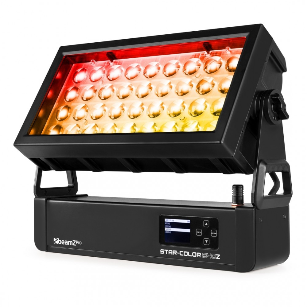 BeamZPro STARCOLOR540Z | Αρχιτεκτονικός Προβολέας 36x15W LED RGBW με zoom 7°x58°, IP65, WDMX & Backlight