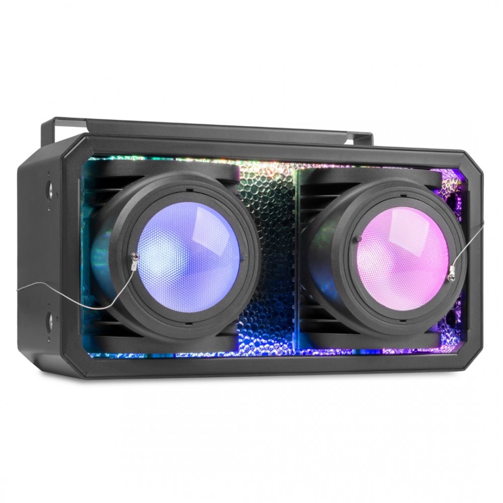 BeamZPro SB250IPFC | Αδιάβροχο Stage Blinder 2x100W RGBAL COB LEDs με Backlight, IP65 BeamZPro SB250IPFC | Αδιάβροχο Stage Blinder 2x100W RGBAL COB LEDs με Backlight, IP65