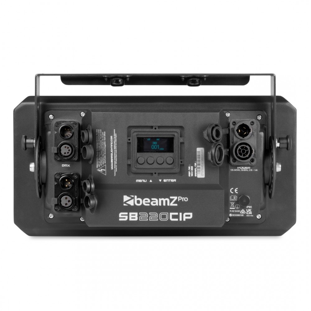 BeamZPro SB250IPFC | Αδιάβροχο Stage Blinder 2x100W RGBAL COB LEDs με Backlight, IP65 BeamZPro SB250IPFC | Αδιάβροχο Stage Blinder 2x100W RGBAL COB LEDs με Backlight, IP65