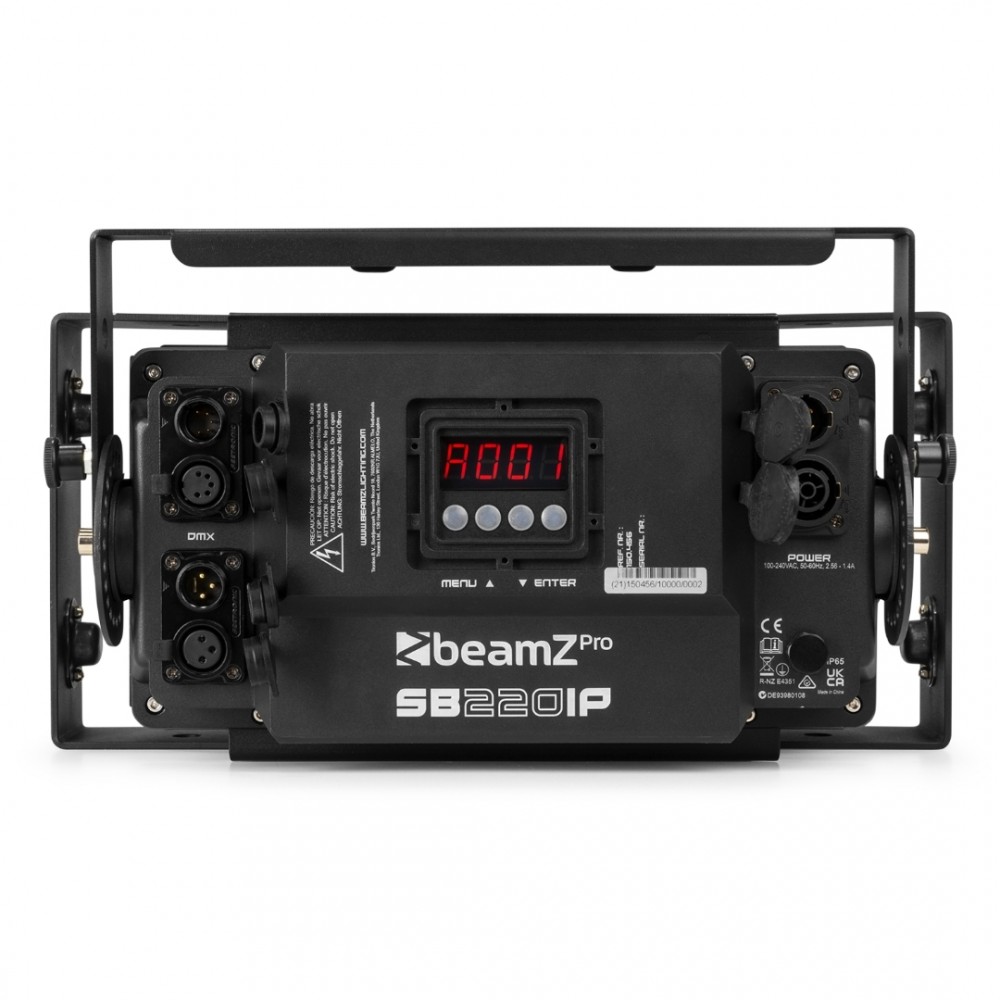 BeamZPro SB220IP | Αδιάβροχο Stage Blinder 2x105W WW/Amber COB, IP65