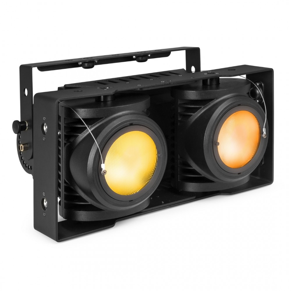 BeamZPro SB220IP | Αδιάβροχο Stage Blinder 2x105W WW/Amber COB, IP65