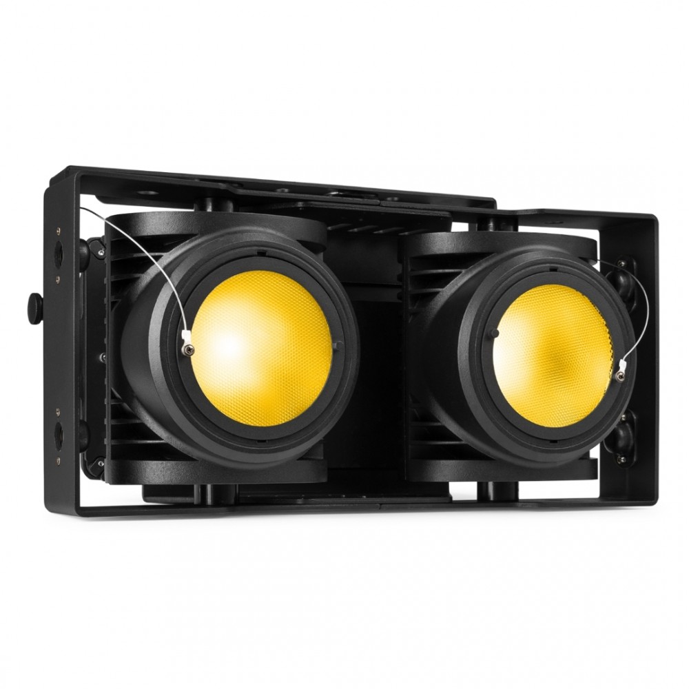 BeamZPro SB220IP | Αδιάβροχο Stage Blinder 2x105W WW/Amber COB, IP65