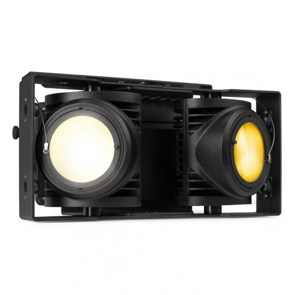 BeamZPro SB220IP | Αδιάβροχο Stage Blinder 2x105W WW/Amber COB, IP65