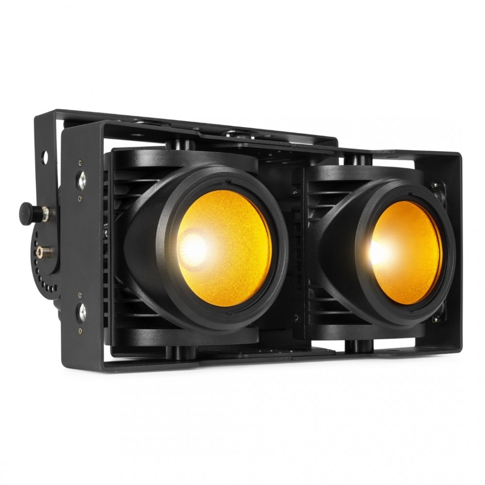 BeamZPro SB220IP | Αδιάβροχο Stage Blinder 2x105W WW/Amber COB, IP65