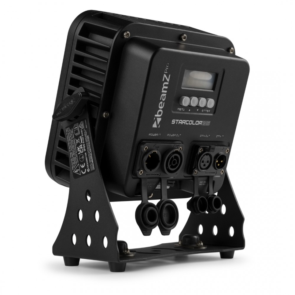 BeamZPro STARCOLOR135 | LED Flood Light 16x8W, IP65,RGBA, 16°x21°
