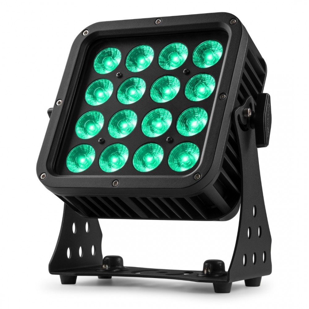 BeamZPro STARCOLOR135 | LED Flood Light 16x8W, IP65,RGBA, 16°x21°