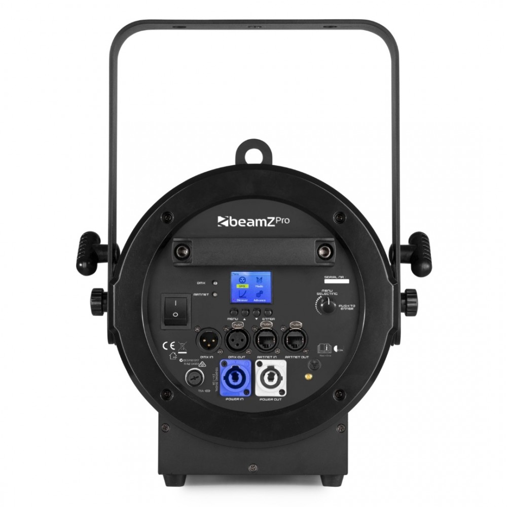 BeamZPro BTF300Z | Θεατρικός Προβολέας Fresnel LED 300W Λευκό 3200K, Motorized Zoom 8°-60°