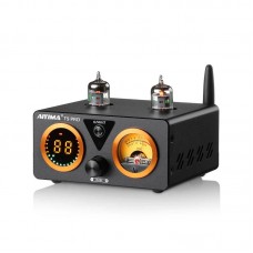 AIYIMA AUDIO T9 PRO Amplifier TPA3250 Tubes 2x JAN5725 ES9018K2M Bluetooth aptX HD 2x60W 4 Ohm