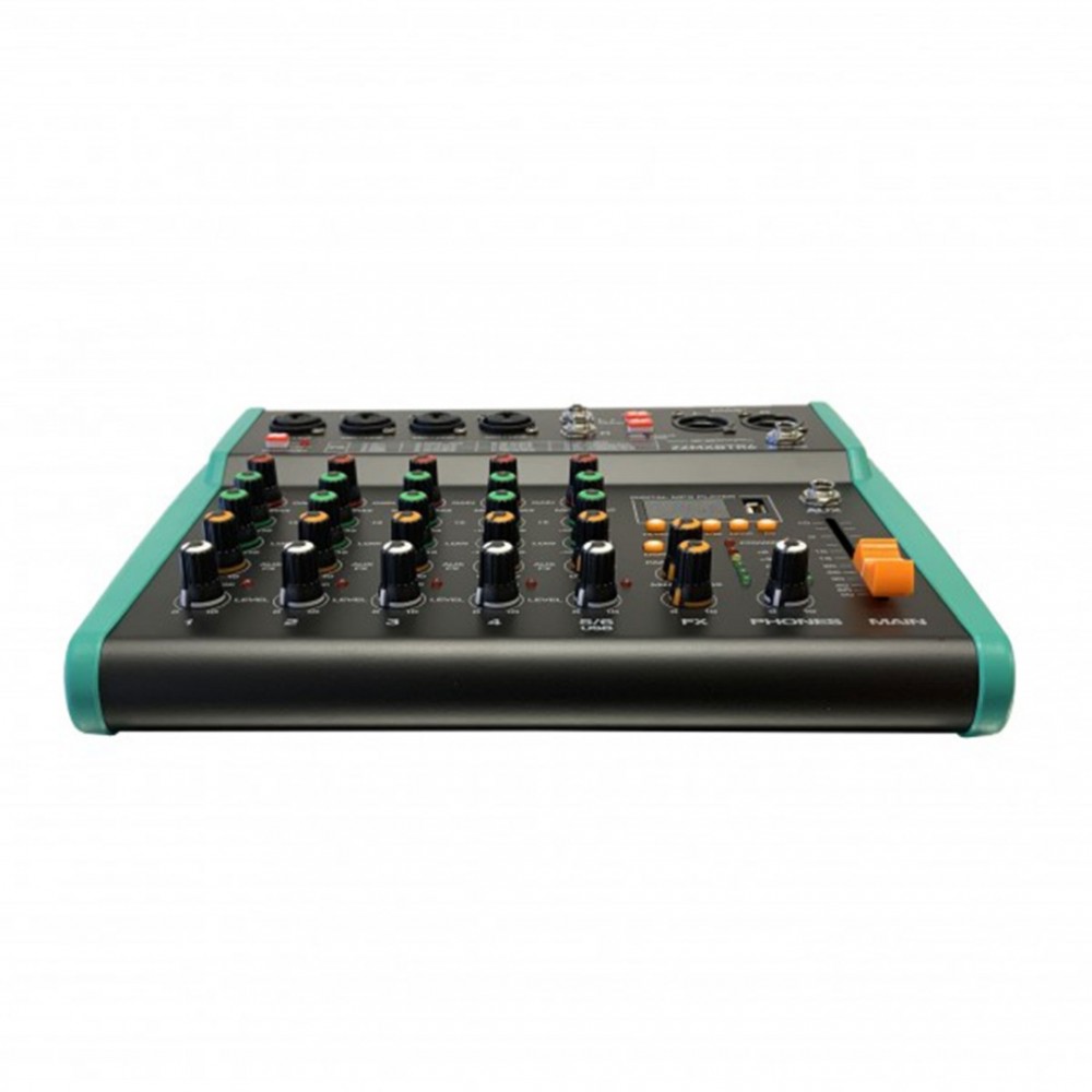 ZZiPP ZZMXBTR6 | Compact Αναλογική Κονσόλα 6 Καναλιών με DSP Multi-Effect & Bluetooth ZZiPP ZZMXBTR6 | Compact Αναλογική Κονσόλα 6 Καναλιών με DSP Multi-Effect & Bluetooth