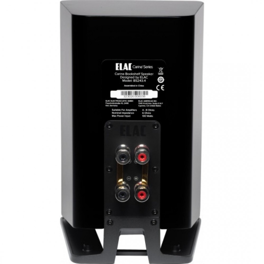Elac Carina BS 243.4 - Satin Black (ΖΕΥΓΟΣ)
