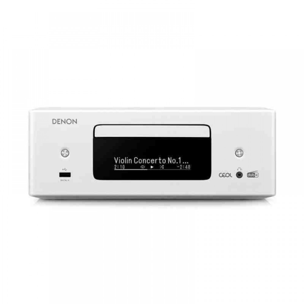 DENON RCD-N12 DAB WHITE