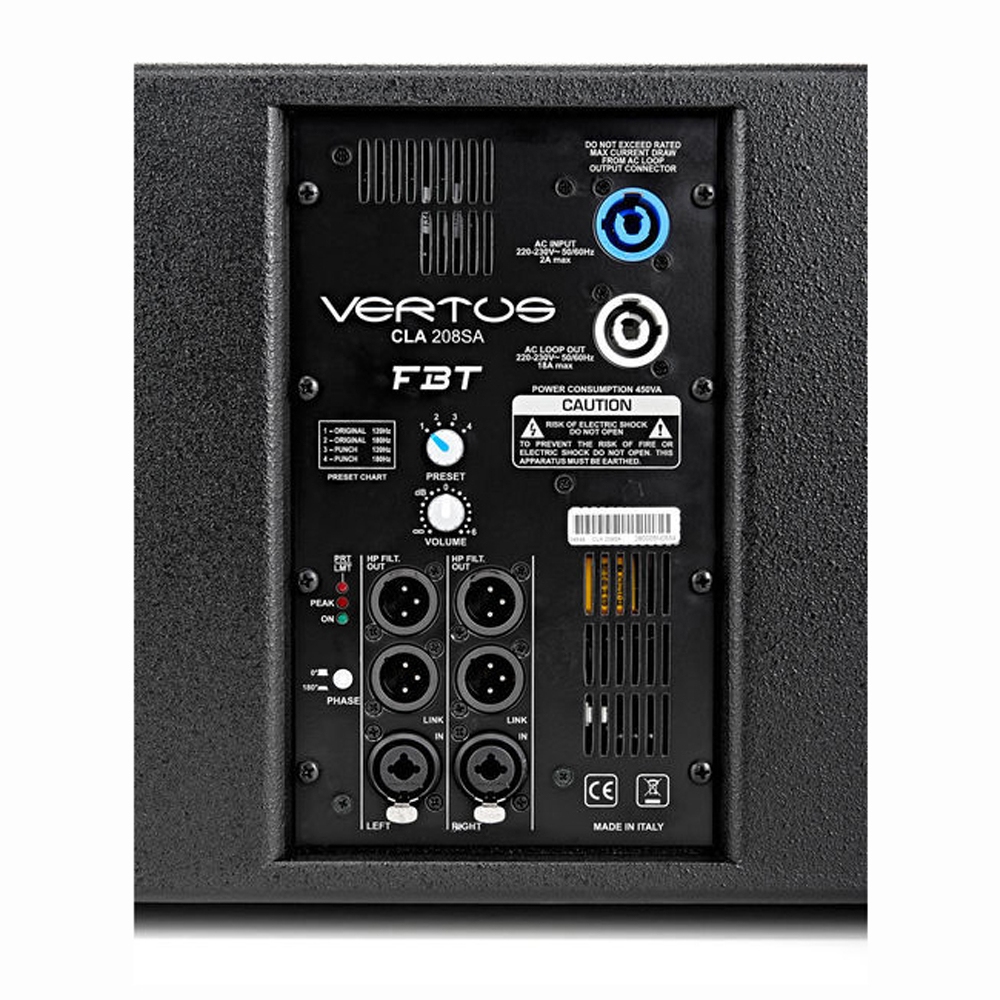 FBT VT1000 | Αυτοενισχυόμενο Collumn Σύστημα PA FBT VT1000 | Αυτοενισχυόμενο Collumn Σύστημα PA