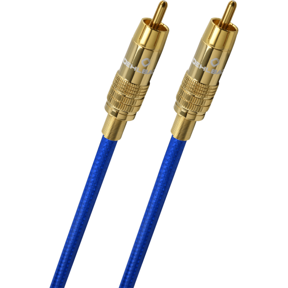 Oehlbach (D1C2064) NF 113 DI Ψηφιακό Καλώδιο RCA-RCA 0.50m Μπλε