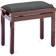 STAGG PB39 MHP VBR Ρυθμιζόμενο Κάθισμα Πιάνου Σκούρο Μαόνι Γυαλιστερό