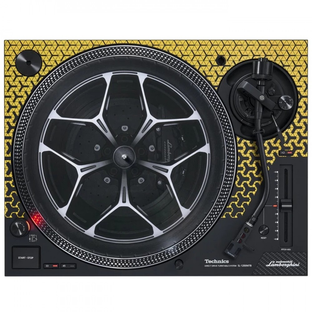 TECHNICS FOR AUTOMOBILI LAMBORGHINI SL-1200M7B YELLOW