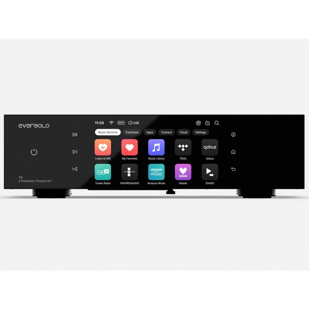 Eversolo T8 Streaming Transport Eversolo T8 Streaming Transport