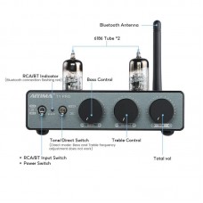 AIYIMA AUDIO T1 PRO TUBE LINE PRE AMP with high-fidelity APTX-HD