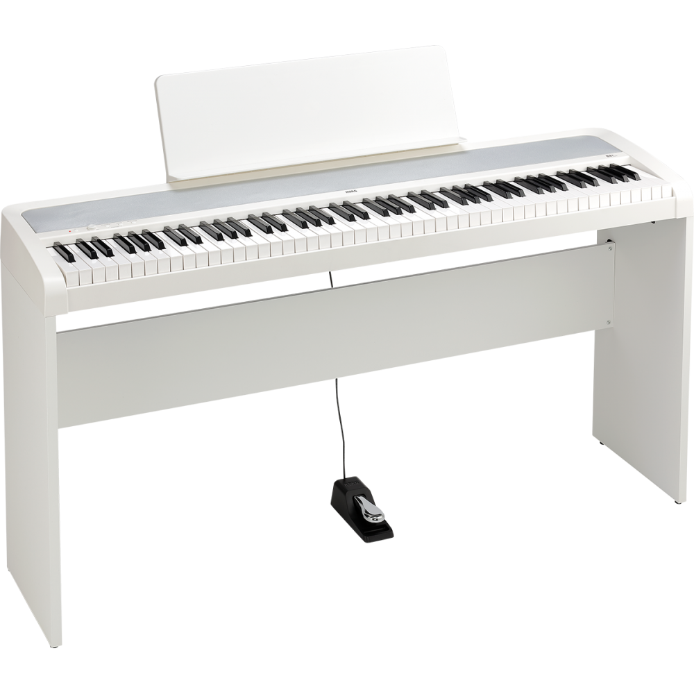 KORG B2+SPWH DIGITAL PIANO 88 KEYS ΜΕ ΒΑΣΗ ΣΤΗΡΙΞΗΣ & 3 ΠΕΤΑΛΙΑ