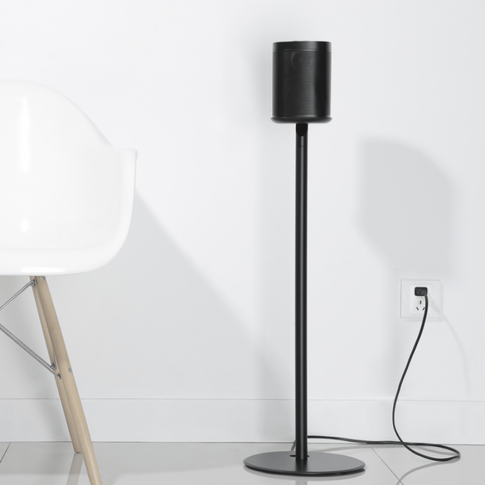 CRYSTAL AUDIO FS1 Floor Stand for Sonos One/OneSL Black CRYSTAL AUDIO FS1 Floor Stand for Sonos One/OneSL Black