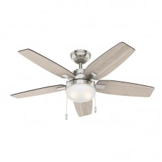 Hunter Arcot Brushed Nickel