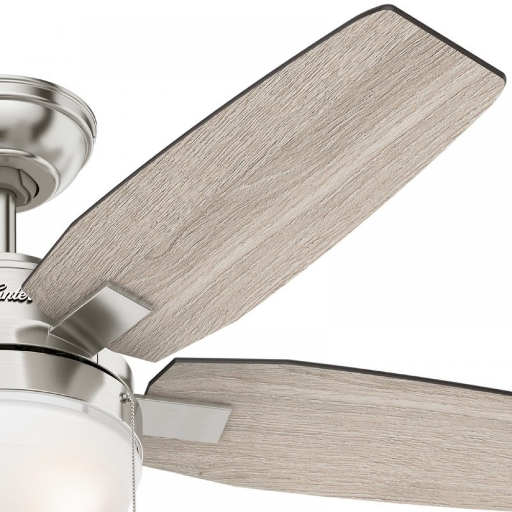 Hunter Arcot Brushed Nickel