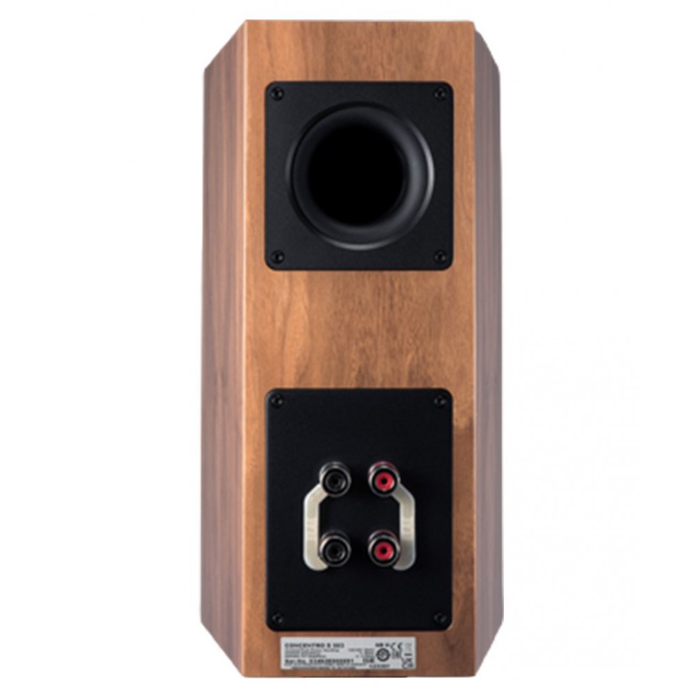Elac Concentro S503 Ηχεία Βιβλιοθήκης 7" 3 Δρόμων 120W RMS Walnut (Ζεύγος)