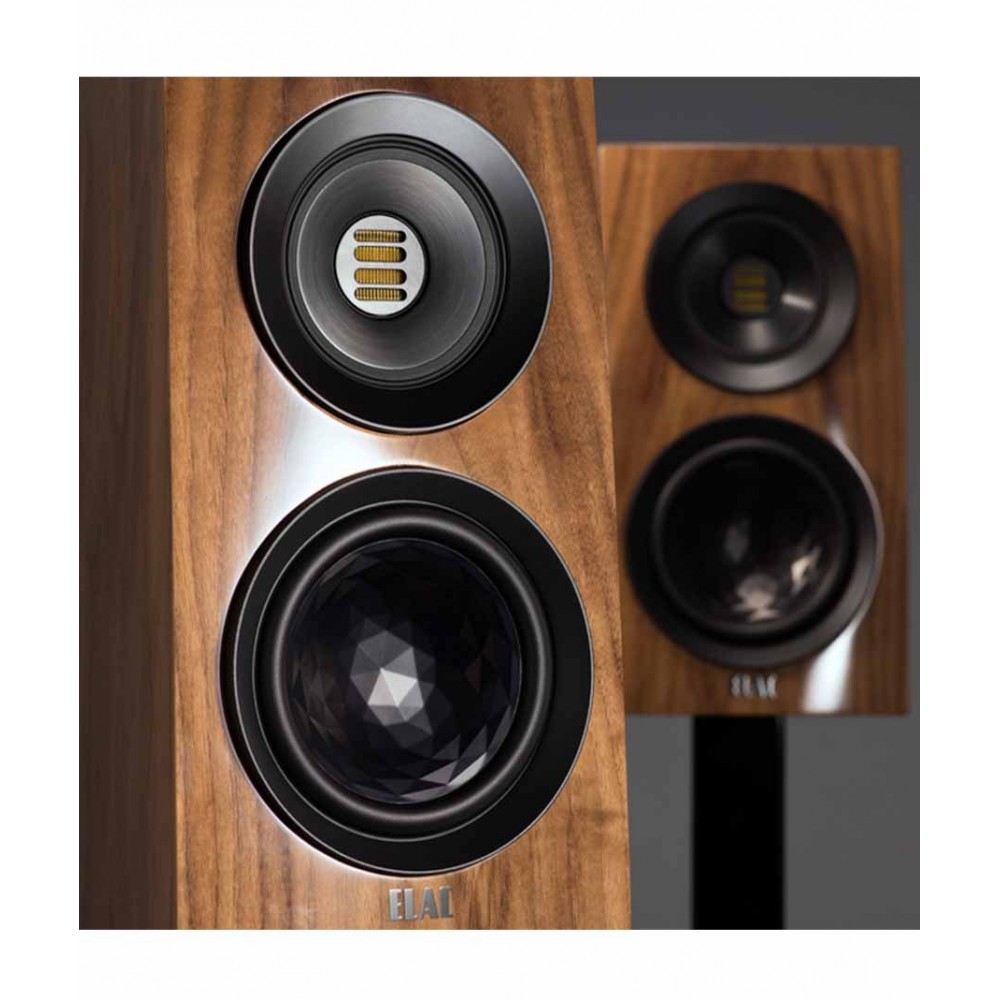 Elac Concentro S503 Ηχεία Βιβλιοθήκης 7" 3 Δρόμων 120W RMS Walnut (Ζεύγος)