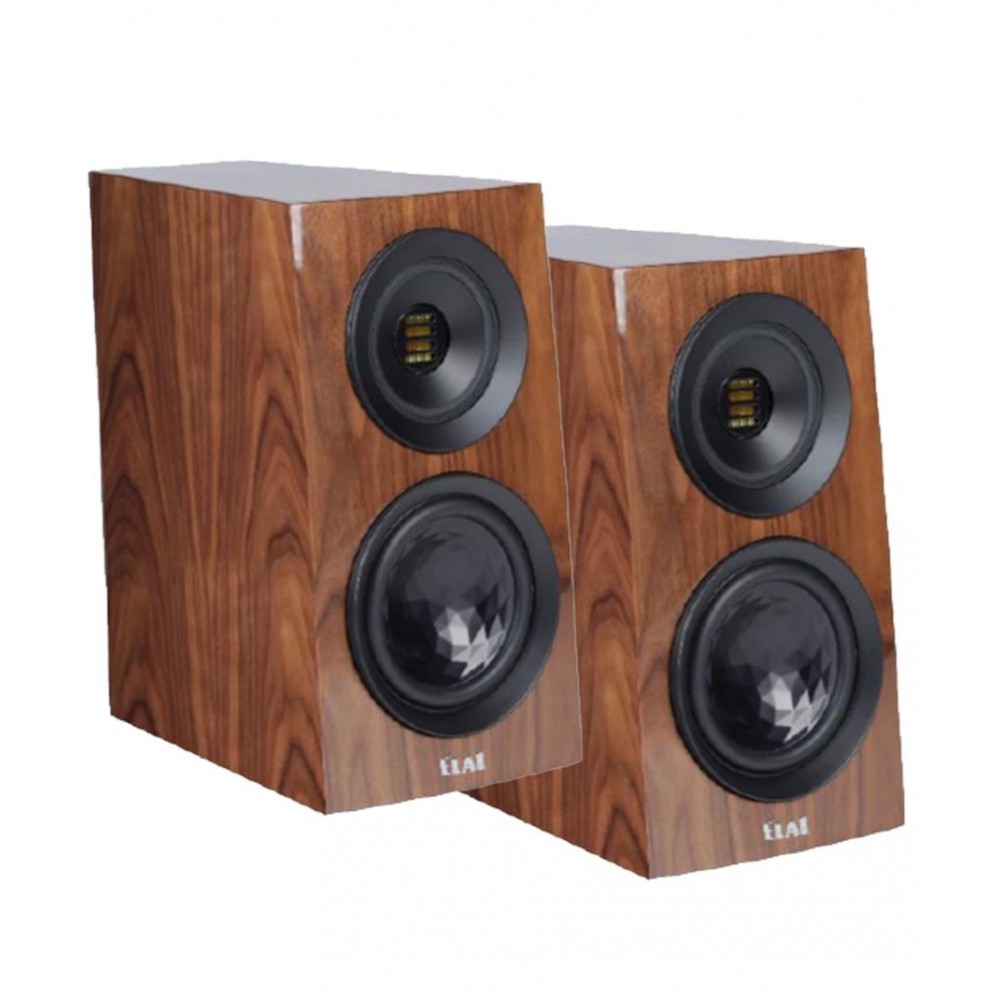 Elac Concentro S503 Ηχεία Βιβλιοθήκης 7" 3 Δρόμων 120W RMS Walnut (Ζεύγος)