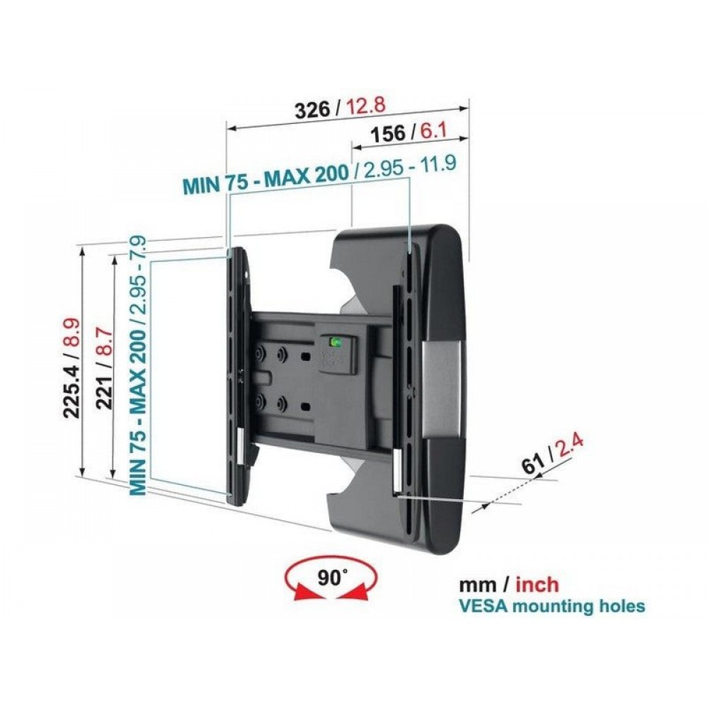 Vogels EFW 8125 TV Wall Mount Motion S