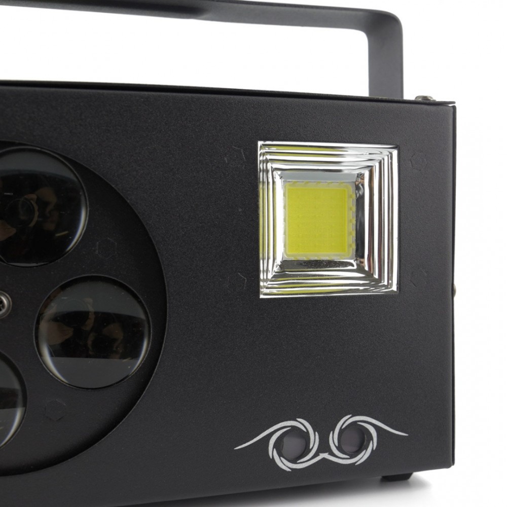 BOOMTONE DJ LIGHTSHOW 4FX | Εφέ Φωτισμού Party Laser, Derby, Animated Gobos & Strobe