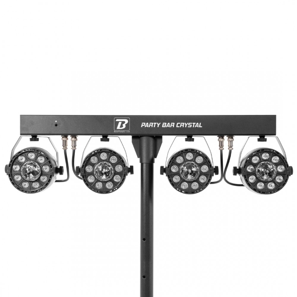 BOOMTONE DJ PARTYBAR CRYSTAL MKII | Μπάρα 4xRGBW Led με Τρίποδο Στήριξης BOOMTONE DJ PARTYBAR CRYSTAL MKII | Μπάρα 4xRGBW Led με Τρίποδο Στήριξης