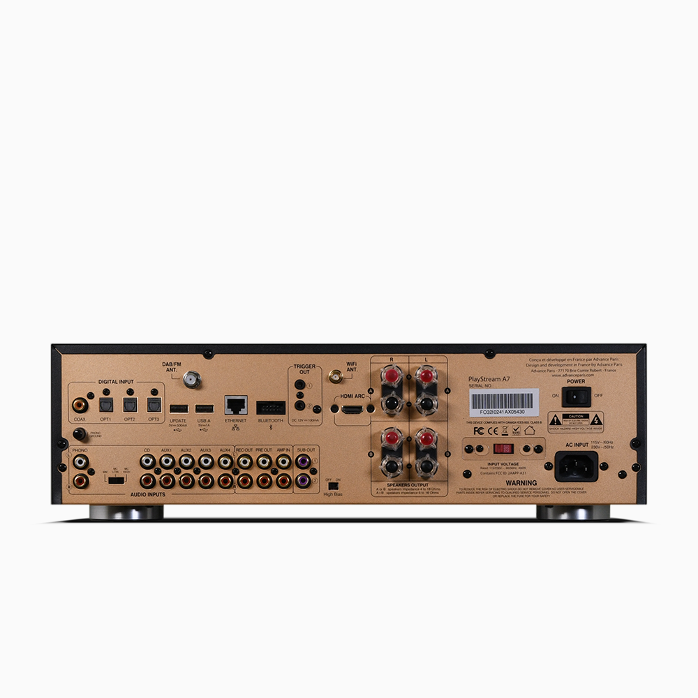 Advance Paris PlayStream A7 Ολοκληρωμένος Δικτυακός Ενισχυτής (Τεμάχιο)