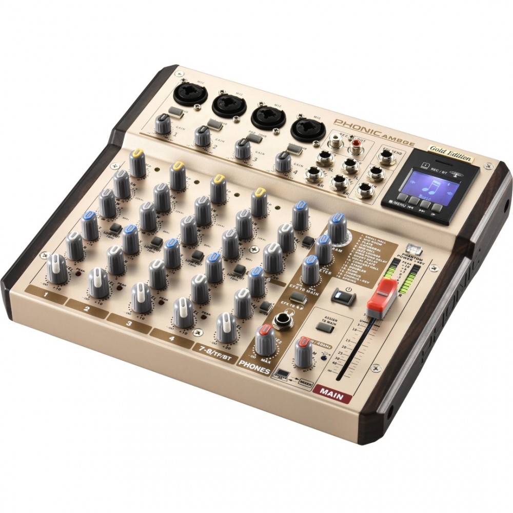 PHONIC AM-8GE Αναλογική Κονσόλα PHONIC AM-8GE Αναλογική Κονσόλα