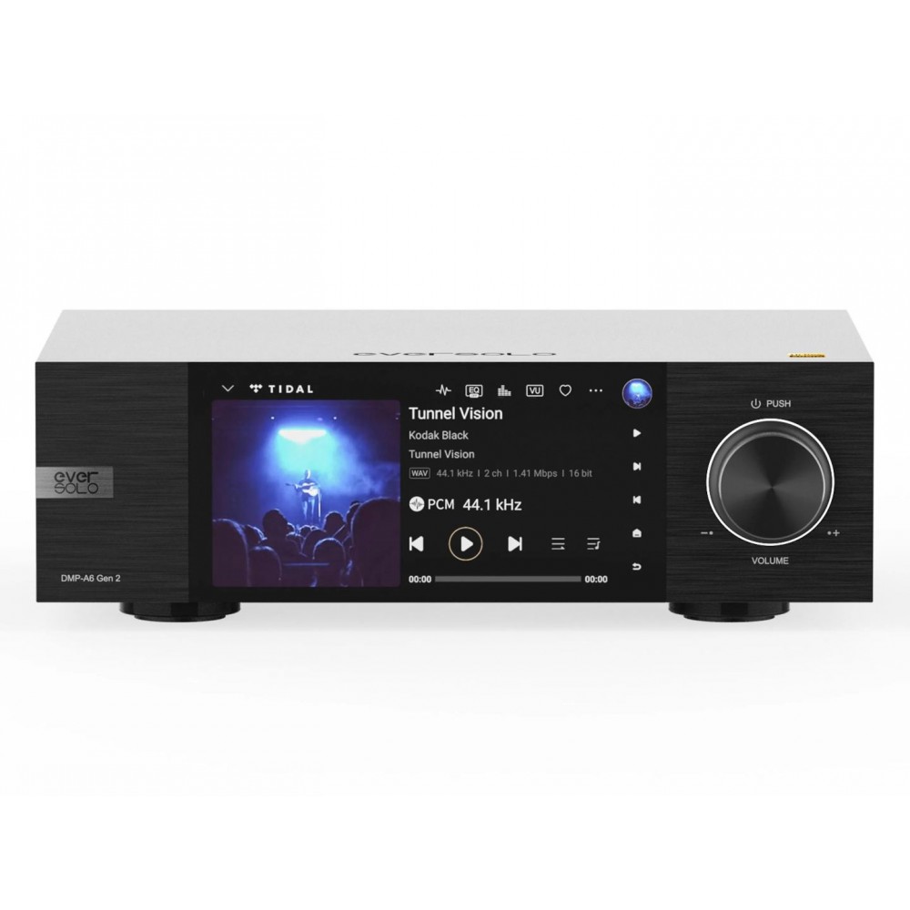 Eversolo DMP-A6 Gen 2 High-Fidelity Music Streamer Black Eversolo DMP-A6 Gen 2 High-Fidelity Music Streamer Black
