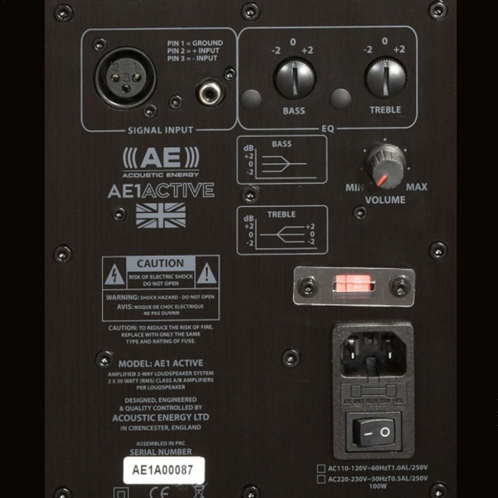 ACOUSTIC ENERGY AE1 ACTIVE BLACK
